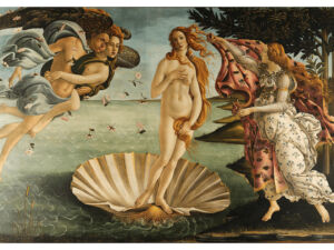 Pôster O Nascimento de Vênus, 1485 - Sandro Botticelli