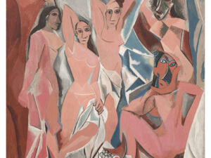 Pôster As Senhoritas de Avignon, 1907 - Pablo Picasso