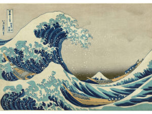 Pôster A Grande Onda em Kanagawa, 1826 - Katsushika Hokusai