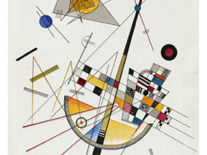 Pôster Delicada Tensão Nº 85, 1923 - Wassily Kandinsky