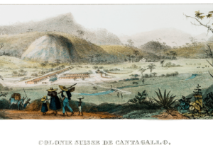 Pôster Colônia Suíça do Cantagalo, 1835 - Jean-Baptiste Debret