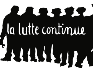 Pôster A Luta Continua - Atelier Populaire