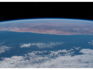 Pôster O Oceano Atlântico e a Costa Sudoeste da África - NASA - ISS