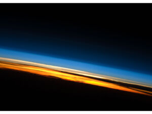 Pôster Pôr do Sol na Estação Espacial Internacional - NASA - ISS