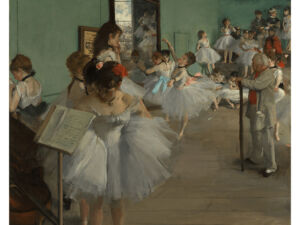 Pôster A Aula de Dança, 1874 - Edgar Degas