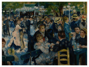 Pôster O Almoço dos Barqueiros, 1880-1881 - Pierre-Auguste Renoir