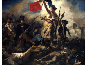 Pôster A Liberdade Liderando o Povo, 1830 - Eugène Delacroix