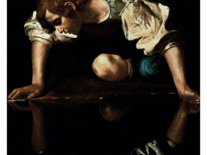Pôster Narciso, 1594-1596 - Caravaggio