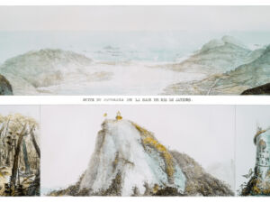 Pôster Continuação dos Panoramas da Baía do Rio de Janeiro, 1835 - Jean-Baptiste Debret