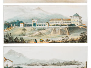 Pôster Melhoramentos Sucessivos do Palácio de São Cristóvão (Quinta da Boa Vista), 1835 - Jean-Baptiste Debret