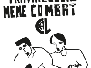 Pôster Estudantes do Ensino Médio, Trabalhadores, Mesmo Combate. Milite no Teu CAL (Comitê de Ação dos Liceus) - Atelier Populaire