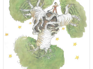 Pôster Se o Planeta For Pequeno e os Baobás Numerosos, o Planeta Acaba Rachando - O Pequeno Príncipe - Antoine de Saint-Exupéry