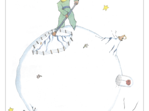 Pôster Na Manhã da Viagem, Pôs o Planeta em Ordem - O Pequeno Príncipe - Antoine de Saint-Exupéry