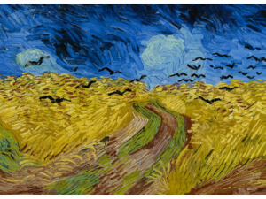 Pôster Campo de Trigo com Corvos, 1890 - Vincent Van Gogh