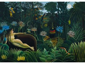 Pôster O Sonho, 1910 - Henri Rousseau