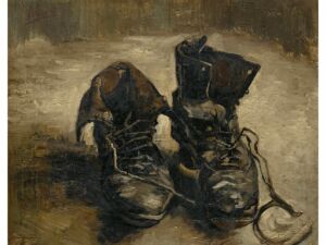 Pôster Sapatos de Vincent Van Gohg
