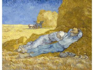 Pôster A Sesta de Vincent Van Gogh
