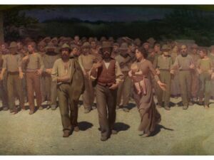 Pôster Quarto Estado, 1899 - Giuseppe Pellizza da Volpedo