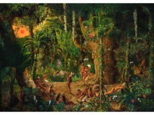 Pôster da Obra de Arte Cena Amazônica