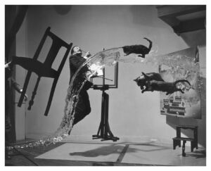Pôster da Obra de Arte Dali Atomicus de Philippe Halsman