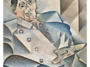 Pôster da Obra de Arte Retrato de Pablo Picasso de Juan Gris
