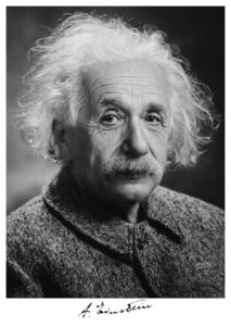Pôster Albert Einstein (1879-1955)