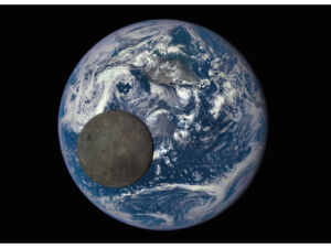Pôster Lua Fotografada pela Sonda Galileo (1992) - NASA - JPL - USGS