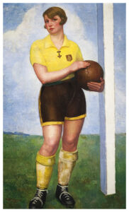 A Futebolista Ruiva, 1926 - Ángel Zarraga