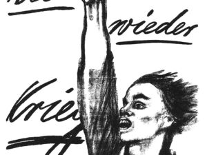 Pôster Guerra Nunca Mais, 1924, Käthe Kollwitz (1867-1945)