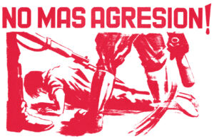 Pôster Não Mais Agressão!