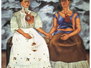 Pôster As Duas Fridas, 1939 - Frida Kahlo