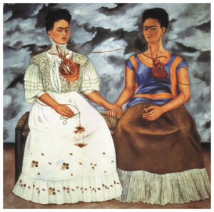 Pôster As Duas Fridas, 1939 - Frida Kahlo