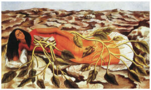 Pôster Raízes, 1943 - Frida Kahlo