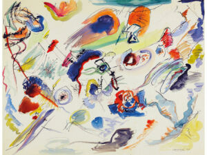 Pôster Sem título, 1910 - Wassily Kandinsky