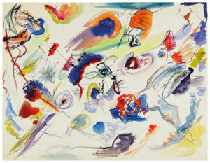 Pôster Sem título, 1910 - Wassily Kandinsky